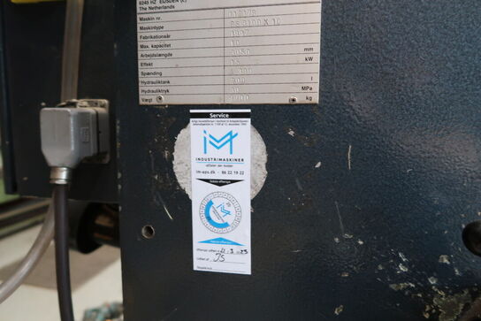 Hydraulisk maskinsaks DARLEY GS 3100 X 10