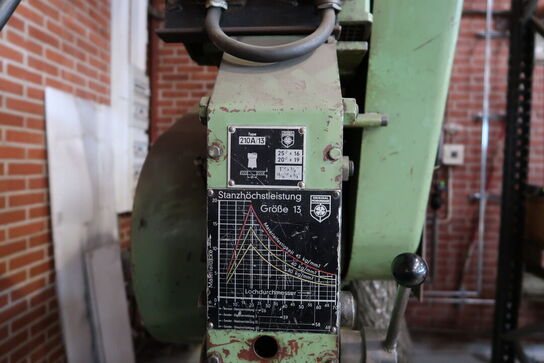 Profilstålsaks/stanser PEDDINGHAUS 210A/13