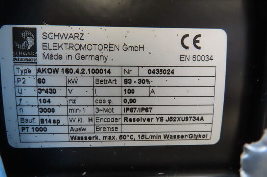 Motor SCHWARZ AKOW 160.4.2.100014