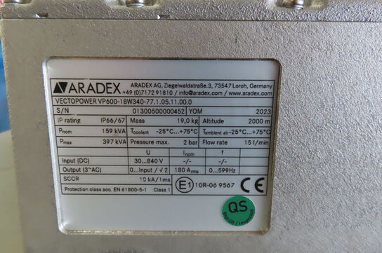 Inverter ARADEX Vectopower VP600-18W340-77
