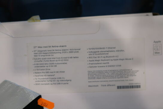 Computer APPLE iMac 27"