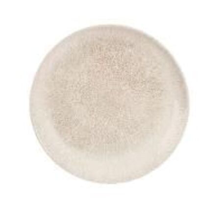 12 stk. Tallerken coupe sand 217 mm Studio Prints Raku Churchill