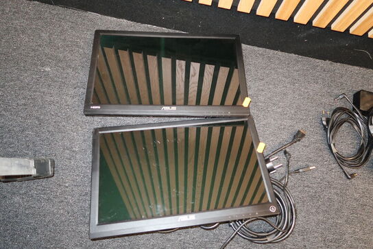 2 stk. Skærme ASUS mm.