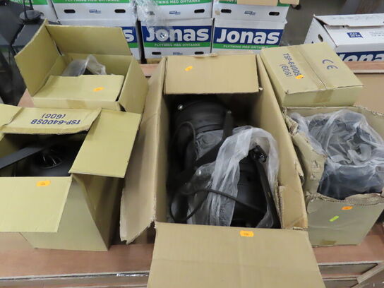 6 stk lamper uden pære (nye i kasser)