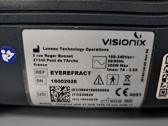 Eye Refractor, Lens Analyzer & Slit Lamp VISIONIX