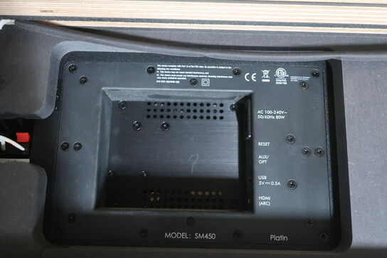 Soundbar/Lydmøbel LEMUS Piano V2 - Midnight Black