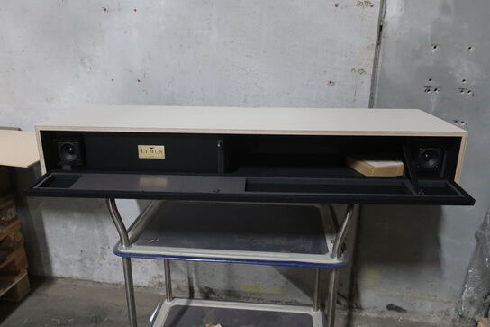Soundbar/Lydmøbel LEMUS Piano V2 - Light Greige