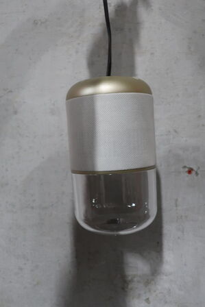 Pendel/bordlampe med indbygget højttaler LEMUS Life Beige