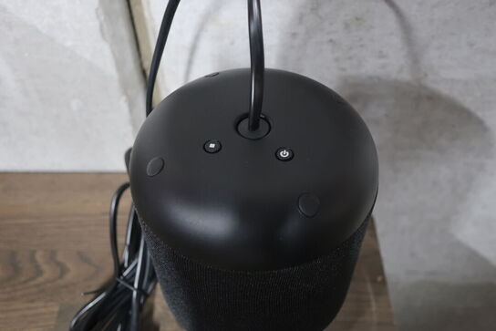 Pendel/bordlampe med indbygget højttaler LEMUS Life Black