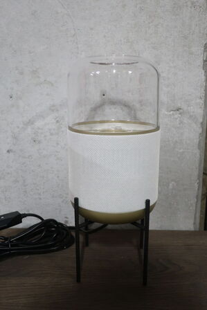 Pendel/bordlampe med indbygget højttaler LEMUS Life Beige