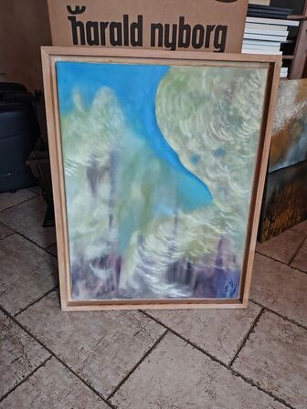 Maleri SIGN. E. V. (ERIK VITCETZ)