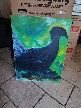 Maleri SIGN. E. V. (ERIK VITCETZ)