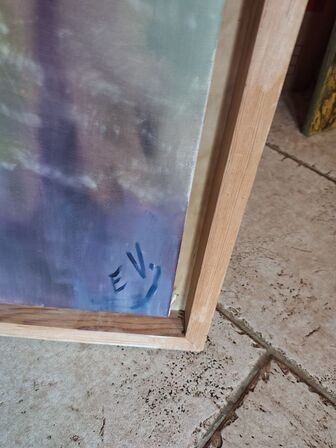 Maleri SIGN. E. V. (ERIK VITCETZ)