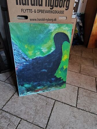 Maleri SIGN. E. V. (ERIK VITCETZ)