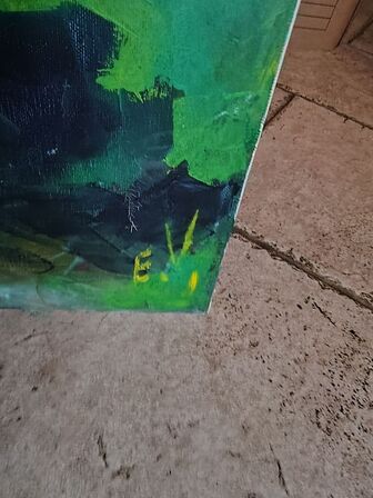 Maleri SIGN. E. V. (ERIK VITCETZ)