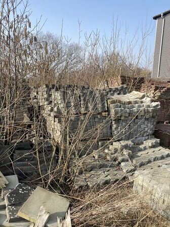 Stort parti belægningssten