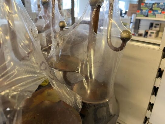 Pumpe med tre skåle