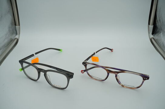 2 brillestel DUTZ og CLEMENCE MARGAUX 