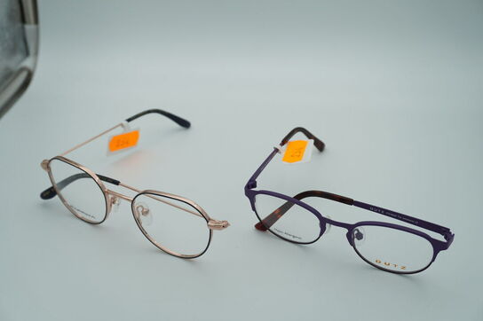 2 brillestel DUTZ og PAPRIKA P301