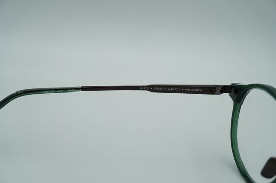 Brillestel EINSTOFFEN #6400 Green Walnut Philosoph