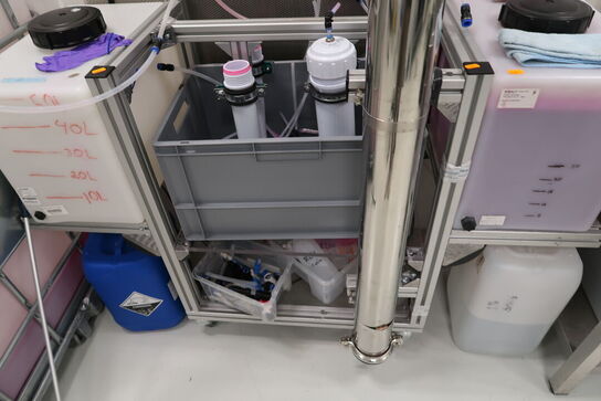 Teststation Rhodamine B Dye Test