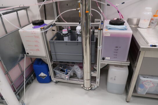 Teststation Rhodamine B Dye Test