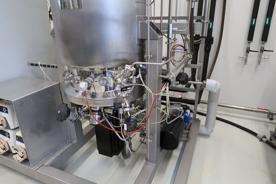 Fermentor med tank APPLIKON BIOTECHNOLOGY Bio reactor 270 L SS og styring APPLIKON TECHNOLOGY i-Control