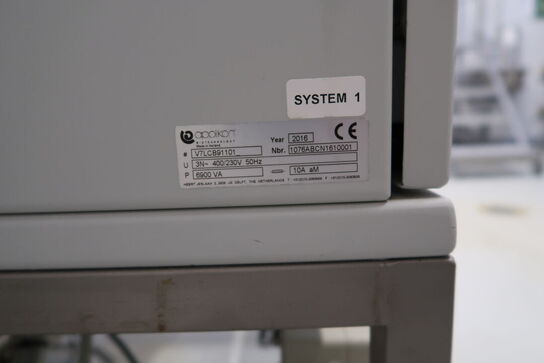 Fermentor med tank APPLIKON BIOTECHNOLOGY Bio reactor 270 L SS og styring APPLIKON TECHNOLOGY i-Control