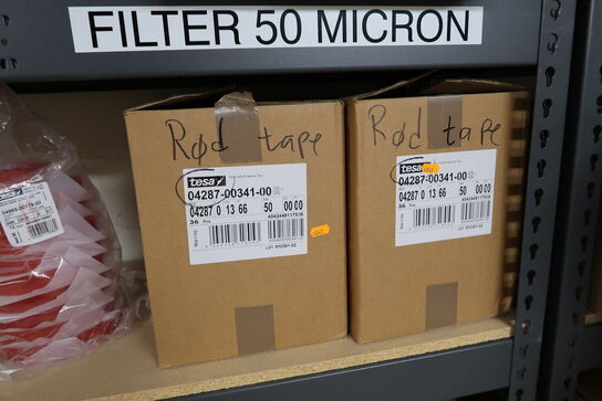 Div. Filtre CAMFIL, rødtape TESA, sleeve covers LIFEGUARD m.m.