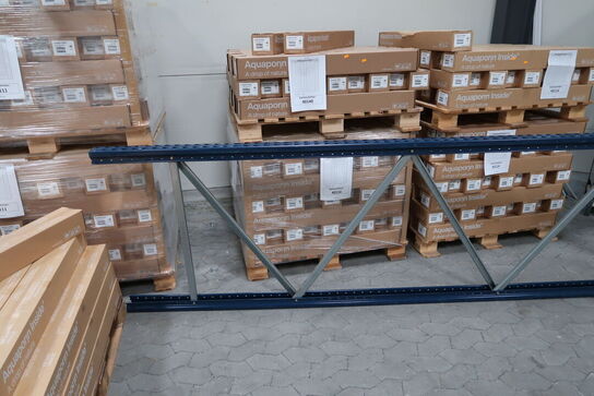 3 stk. gavle samt 14 stk. vanger til pallereoler