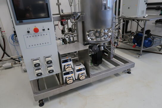 Fermentor med tank APPLIKON BIOTECHNOLOGY Bio reactor 270 L SS og styring APPLIKON TECHNOLOGY i-Control