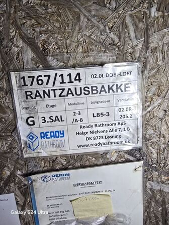 Færdigproduceret badekabine - Ready bathroom 2015x2400