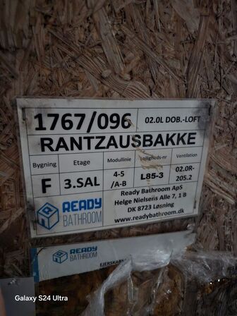 Færdigproduceret badekabine - Ready bathroom 2015x2400