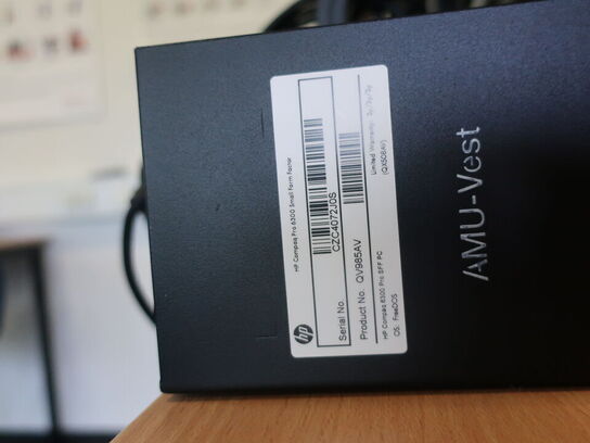 HP 22" skærm m. tastatur L2208w (PC medfølger ikke)