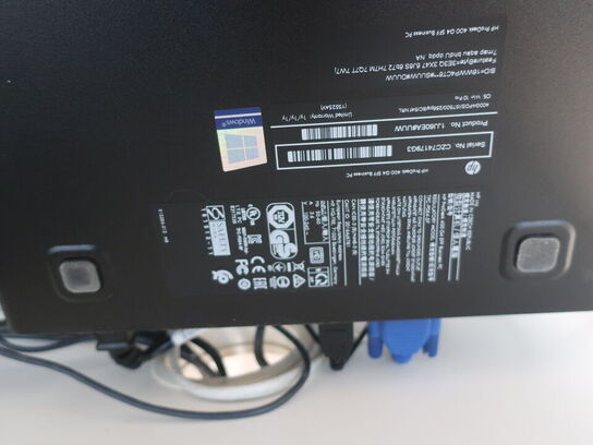 HP 22" skærm L2208w (PC medfølger ikke)