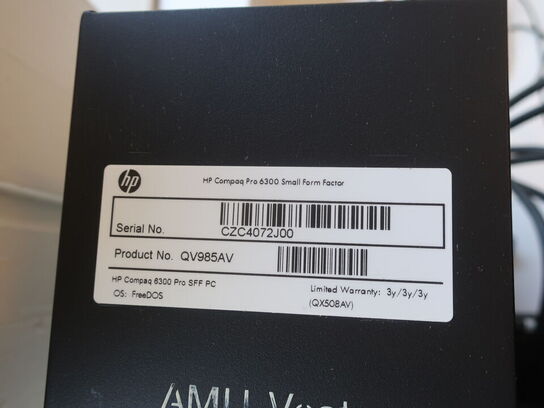 HP 23" skærm LA2205 (PC medfølger ikke)