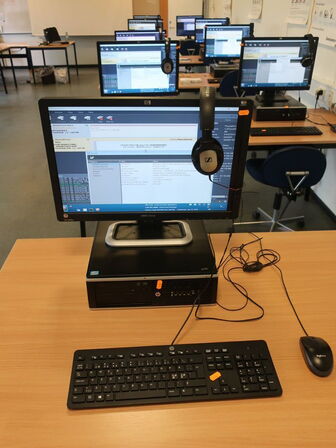 HP 22" skærm m. tastatur L2208w (PC medfølger ikke)