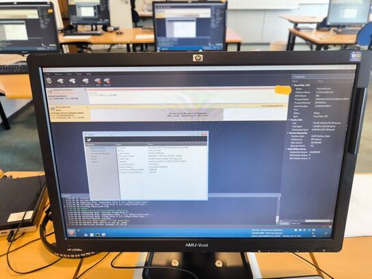 Skærm 22" m. tastatur HP L2206w (PC medfølger ikke)