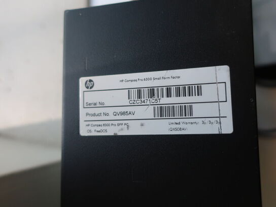 HP 23" skærm Elitedisplay E231 (PC medfølger ikke)