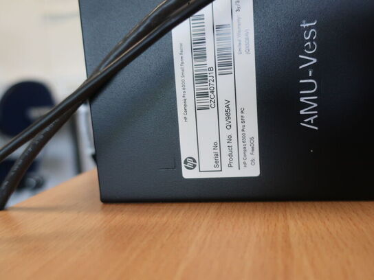 HP 22" skærm m. tastatur L2208w (PC medfølger ikke)