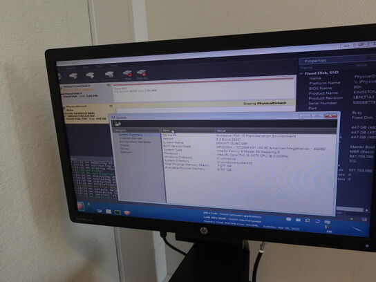 HP 23" skærm Elitedisplay E231 (PC medfølger ikke)