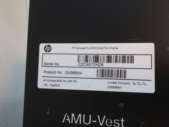 HP 23" skærm Elitedisplay E231 (PC medfølger ikke)