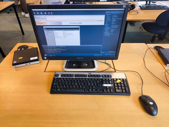 Skærm 22" m. tastatur HP L2206w (PC medfølger ikke)