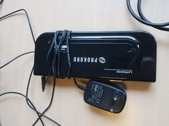 HP 22" skærm m. tastatur L2208w (PC medfølger ikke)