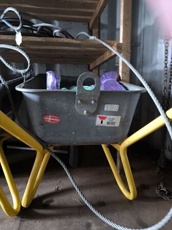 2 stk. trillebør uden indhold.  RAVENDO Model: BG 11094141470