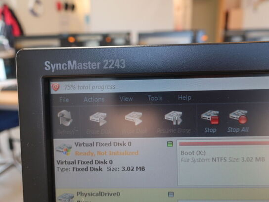 SAMSUNG 22" skærm SyncMaster 2243 (PC medfølger ikke)