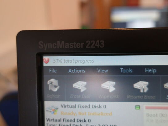 SAMSUNG 22" skærm SyncMaster 2243 (PC medfølger ikke)