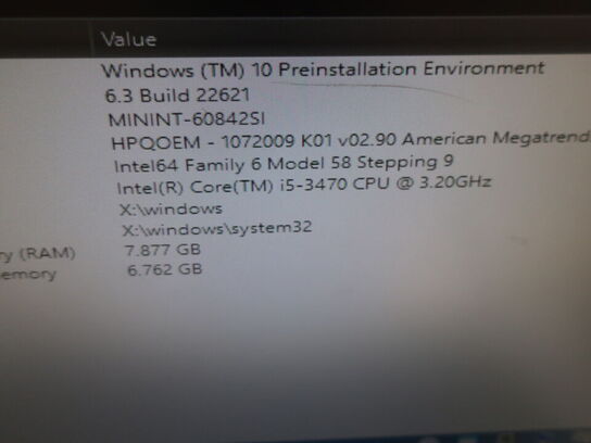 HP 23" skærm Elitedisplay E231 (PC medfølger ikke)