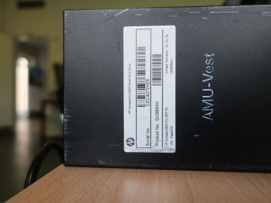 HP 22" skærm m. tastatur L2208w (PC medfølger ikke)