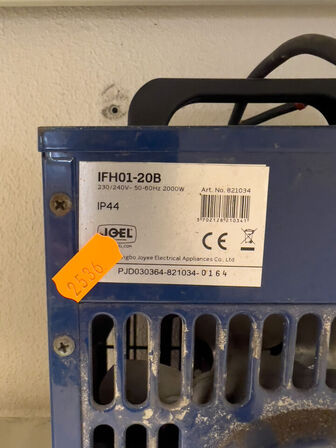 Varmeblæser JO-EL 2kW